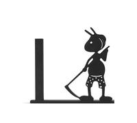 Decorative Functional Ants Sculpture Toilet Roll Stand Paper Towel Holder Easy Installation Home Decoration Creative Ants Shaped Paper Roll Holder