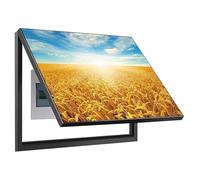 Decorative Fuse Box Cover - Art Panel for Electric and Meter Box, Wall Mounted Frame, Easy Install to Hide Electrical Panel