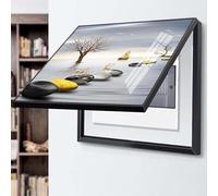 Decorative Fuse Box Cover Cabinet - Creative Indoor Electric Meter & Electrical Panel Hide, Free Punching Design for Restaurants & Home, Stylish Distribution Box Cover