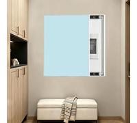 Decorative Fuse Box Cover Cabinet Sliding Open, 18 20 24 28 30 in Wall Mounted Hide Electrical Panel, Modern Distribution Board Cover with White PS Frame(Style D,20x28in/50x70cm)