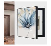 Decorative Fuse Box Cover for Living Room and Office - Creative Electric Panel Hide with Artistic Design, 30x40cm