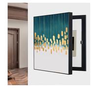 Decorative Fuse Box Cover for Living Room and Office - Creative Electric Panel Hide with Artistic Design, 30x40cm