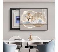 Decorative Fuse Box Cover - Landscape Design, Electric Panel Cover, Painterly Landscape Wall Art, Easy Installation, for Living Room, Bedroom A3 R-55x45cm