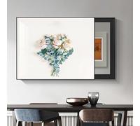 Decorative Fuse Box Cover, Modern Electric Meter Frame for Home Wall Decoration, Easy Installation