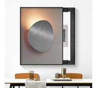 Decorative Fuse Box Cover - Retro Minimalist Style, Geometric Art Patterns, Easy Installation, for Living Room, Bedroom N 40x50cm