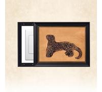 Decorative Fuse Box Cover - Vintage Design, Painterly Landscape Wall Art, Electric Panel Cover, Easy Installation, for Living Room, Bedroom A11 R-55x45cm