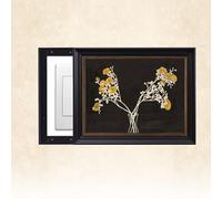 Decorative Fuse Box Cover - Vintage Design, Painterly Landscape Wall Art, Electric Panel Cover, Easy Installation, for Living Room, Bedroom A3 R-50x40cm