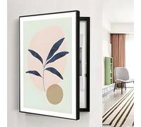Decorative Fuse Box Cover, Wall Mounted Electrical Panel Hide, Modern Switch Box for Living Room, Home Office, and Bedrooms, Creative Design, 40cm x 60cm