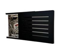 Decorative Fuse Box Covers Conceal The Electricity Meter, Fuse Box Cover Cabinet Wall Mounted Electrical Panel Cover Modern, Painting Hidden Circuit Breaker Black/B 50 x 40cm