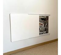 Decorative Fuse Box Covers Conceal The Electricity Meter, Wall Mounted Cabinet Circuit Breaker Panel Covers, Hide Meter Electric Electrical Circuit Breaker Box White/A 35 x 25cm