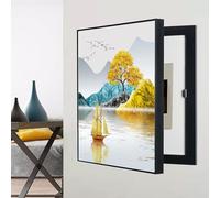 Decorative Fuse Box, Electric Switch Hanging Wall Painting, Distribution Box Painting, Pictures Modern Hanging Electrical Panel Cover,011,45 * 55cm