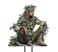 Decorative Garden Betting - Acrylic Fairy Stakes, Weatherproof Lawn Decor | Colorful 2D Art Design, Durable Outdoor Ornament Piece for Flower Pots