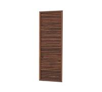 Decorative Garden Border Fence Panels, Freestanding Plant Support Frame for Patio, Easy Assembly Backyard Divider (A-Brown, 60x150cm)