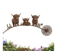 Decorative Garden Stakes Metal Sculpture Outdoor Animals