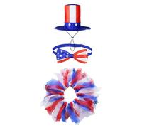 Decorative Geese Clothing Set For Cement Lawns Geese Statue For Easters And Independence Day Celebration Independence Day Decors