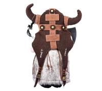 Decorative gnome - Scandinavian Plush Toy, Bearded Doll in Padded Fabric, Decoration, Charming Accessory for The Winter Atmosphere in