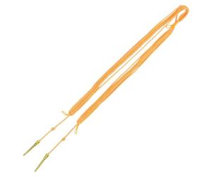 Decorative Gold Aiguillette Shoulder Cord for Band Uniforms and Blazers | Braided Rope and Plastic Build, Vintage Stage Accessory with Pendant, Easy