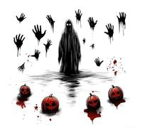 Decorative Halloween Stickers for Transforming Your Space into a Haunted Experience