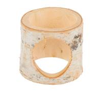 Decorative Hamster Tunnel Wear Resistant Birch Hide-out