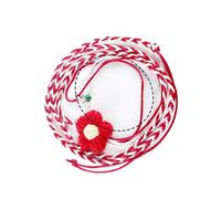 Decorative Hamster Walking Rope Colorful Flower Design Small Animal Leash Harness With Adjustable Design Training Tool Hamster Training Gear