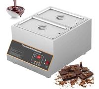 Decorative Home Accessories,Chocolate Melting Machine - Commercial Stainless Steel Tempering & Melting Pot for 12KG Chocolate - Efficient Warmer for Profes