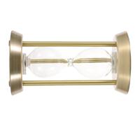 Decorative Hourglass Timer Metal Ornament for DIY Home Desk Display