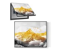 Decorative Indoor Distribution Box Cover with Hydraulic Rod Supports for Enhanced Aesthetics