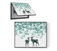 Decorative Indoor Distribution Box Cover with Hydraulic Rod Supports for Enhanced Aesthetics