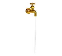 Decorative Invisible Faucet Plastic Floating Outdoor Fountain for Garden | Floating Tap Water Feature, Courtyard Floating Tap, Small Faucet Fountain Ornament