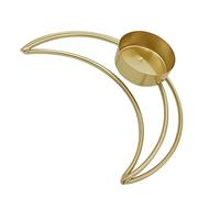 Decorative Iron Holder With Christmas Theme Star Moon Shape Tealight Candlestick For Home Centerpieces Lighting Christmas Holder