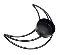 Decorative Iron Holder With Christmas Theme Star Moon Shape Tealight Candlestick For Home Centerpieces Lighting Christmas Holder