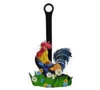Decorative Iron Rooster Paper Towel Stand Easy to Assemble for Home and Garden Decor Giftable Home Decor Planner