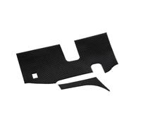 Decorative Items For Dodge Ram 2018+ Car Steering Wheel Down Anti-kick Panel Cover Stickers Interior Auto Styling Molding(Carbon Fiber Black)