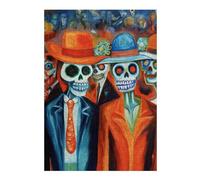 Decorative Jigsaw Puzzle for Adults, Day of The Dead Parade, 300 PCS