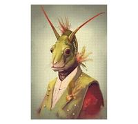 Decorative Jigsaw Puzzle for Adults, Grasshopper Unrealism, 1000 PCS
