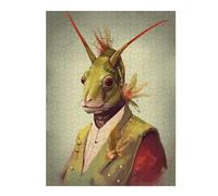 Decorative Jigsaw Puzzle for Adults, Grasshopper Unrealism, 500 PCS