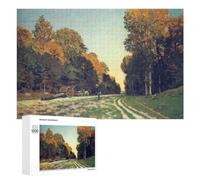 Decorative Jigsaw Puzzle for Adults, The Road from Chailly, 1000 PCS