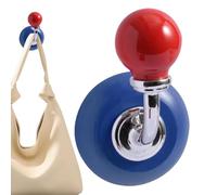 Decorative Knob Wall Hooks, Single Cloak Hooks | Sturdy Magnetic Holder | Door Storage Organizer -Colorful Hat, Magnetic Garland Hanger for Coats