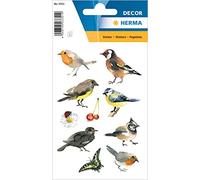 Decorative Label Decor Watercolour Birds 3BL 1pack