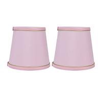 Decorative Lampshade - E14 Socket Compatible, Soft Light Transmittance Without Glare, Durable Iron PVC Material with Gold Edge, Ideal for Hotels KTV Clubs Villas Studios, Classic