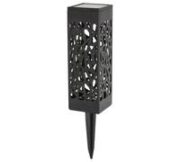 Decorative LED Solar Light Garden Solar Lamp Black Rabalux Mora