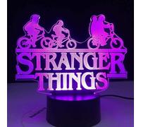 Decorative Light Inspired by Stranger Things, 3D Optical Illusion with Touch Switch, Energy Saving and Safe for All Spaces