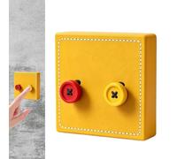 Decorative Light On-Off Plates Cute Universal 3D Printed Button | Entryway Wall Plate Cover for Children Room Entryway Bathroom Bedside Kitchen Home Apartment