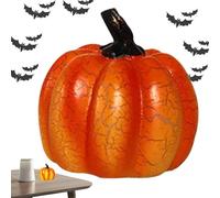 Decorative Light Up Pumpkin,Pumpkin Light Lamp - Battery Operated Pumpkin Decorations | Pumpkin Decorations, Cracked Pumpkin Decorations Christmas Decorations for Autumn