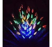 Decorative Lights,LED Solar Lights Tree Branch Leaf Lights,IP44 Garden Lights Solar Night Light Outdoor Garden, Waterproof Decorative Lights for Lawn Garden Yard Decorati