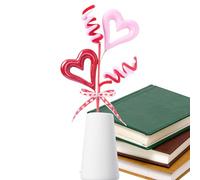 Decorative Love Accent - Purple Artificial Berry Stem Ornament, Display Element For Indoor Table, Seasonal Romantic Styling Piece, Intricate Craft Details With Textured Berry Clu