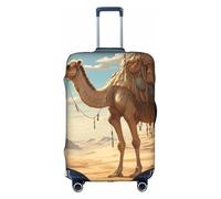 Decorative Luggage Cover with Hidden Zipper, Anti-Scratch and Dustproof, white, S