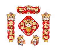 Decorative Magnets for the Year of the Horse 2026 | Chinese Waterproof Magnetic Car Decor, Lucky Horse Stickers - for Cars Home Offices Bookcases Showroom Celebrations