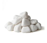 Decorative MARBLE EXTRA SNOW WHITE Stones/Pebbles *** HOME & GARDEN *** AQUARIUM THASSOS SHINY (10kg)