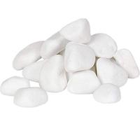Decorative MARBLE EXTRA SNOW WHITE Stones/Pebbles *** HOME & GARDEN *** AQUARIUM THASSOS SHINY (50kg)
